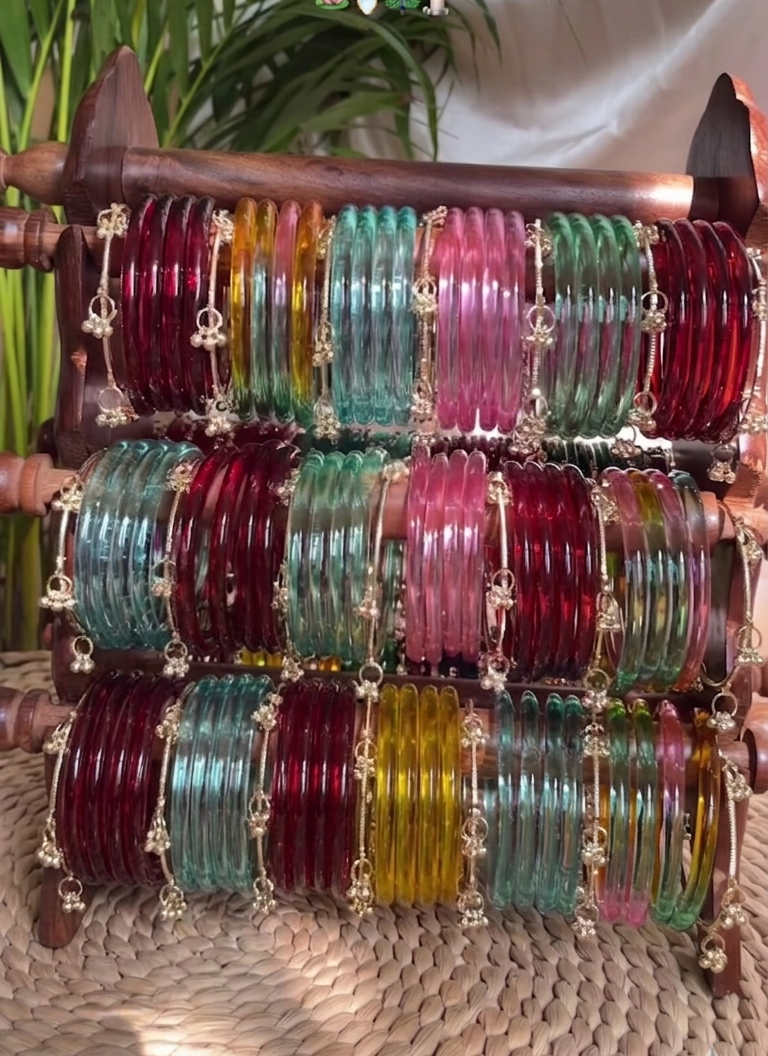 Glossy Jelly Bangles