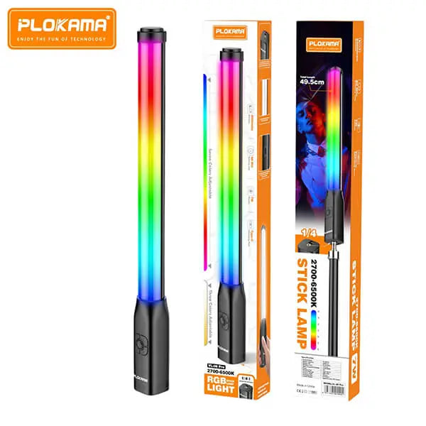 PLOKAMA VL06 Pro RGB Light Stick RGB Lighting