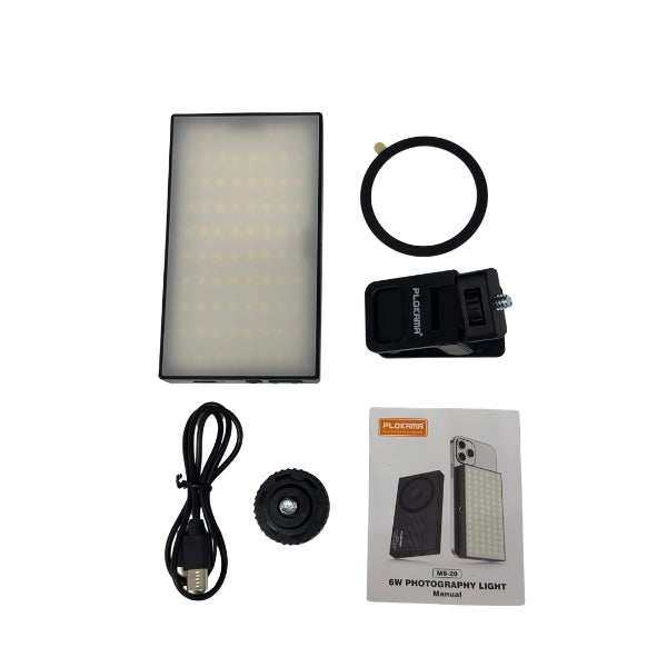PLOKAMA MS-20 LED Photography Light