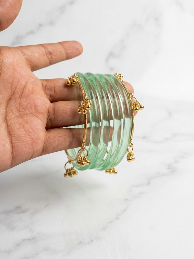 Glossy Jelly Bangles