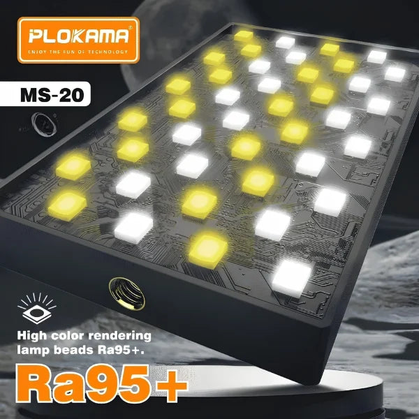 PLOKAMA MS-20 LED Photography Light