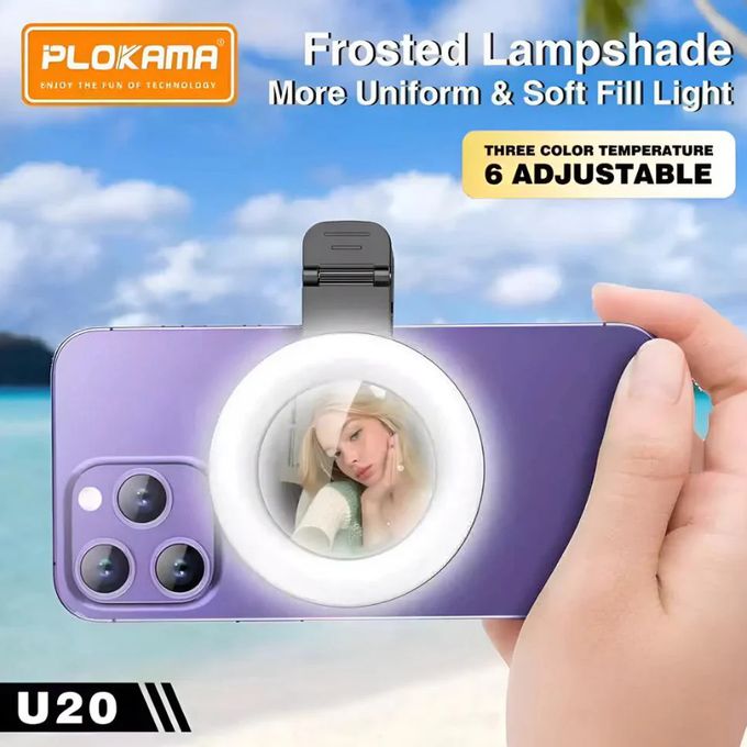 PLOKAMA U20 Mini Led Fill Light for Mobile Phone