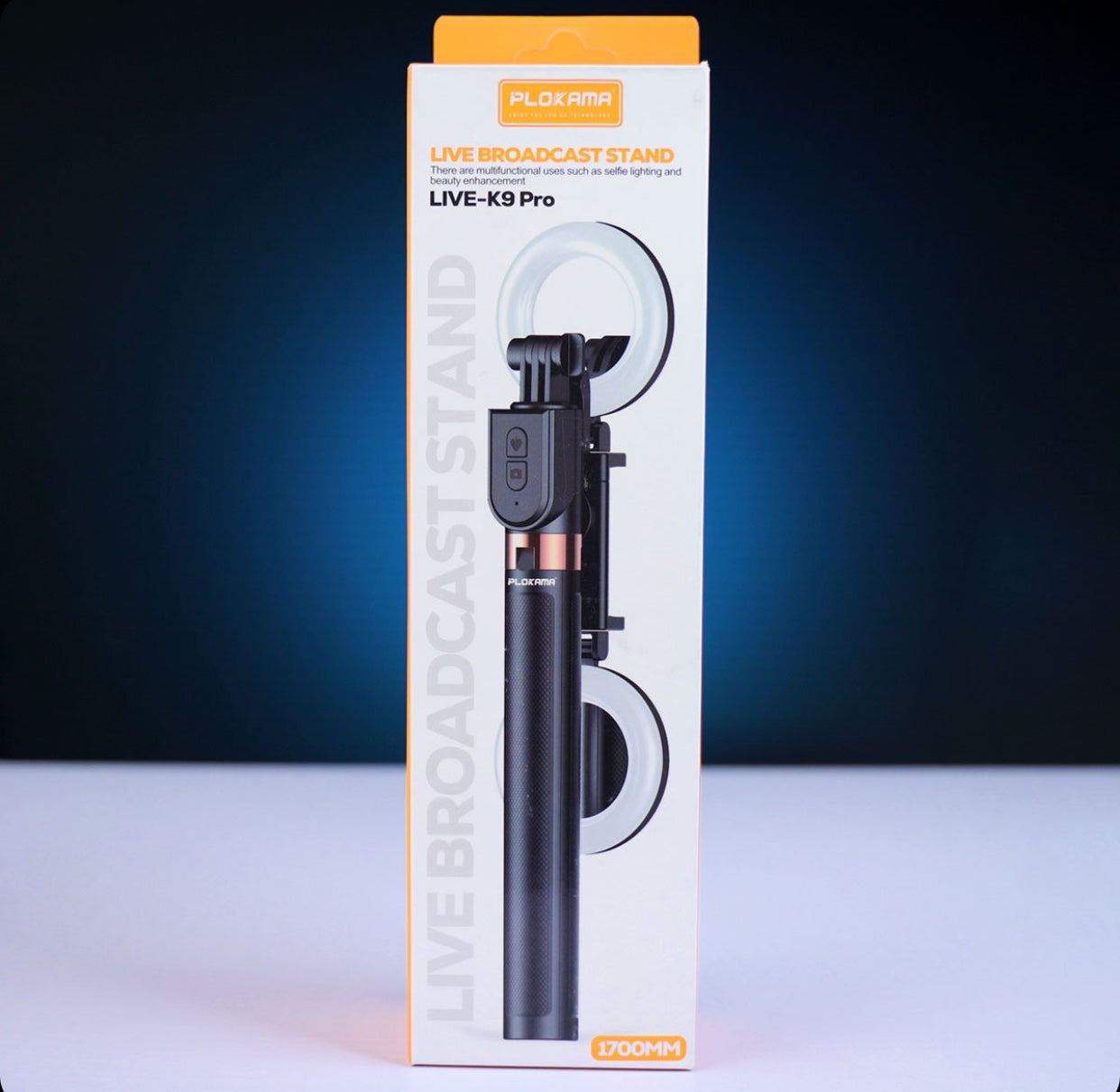 PLOKAMA K9 PRO 4IN1 SELFIE STICK TRIPOD