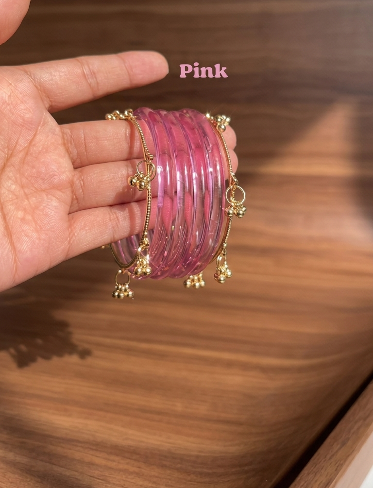 Glossy Jelly Bangles