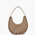 Coffee Crescent Hobo Bag